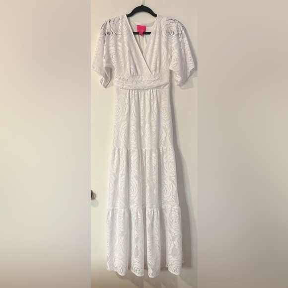 Lilly Pulitzer Parigi Lace Maxi Dress - Picture 1 of 4